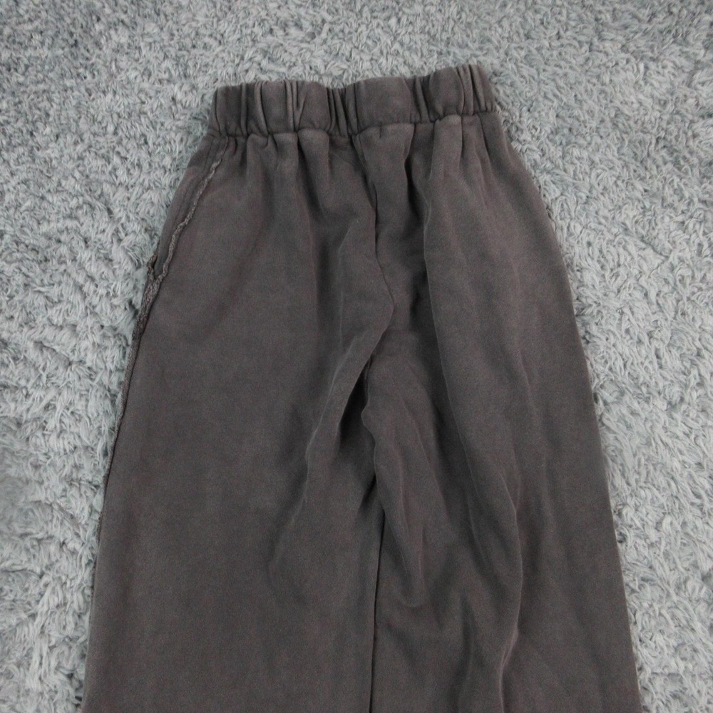 Elan Pants Womens XS Black Wide Leg French Terry Lounge Sweatpants 22x30.5* - Picture 11 of 13